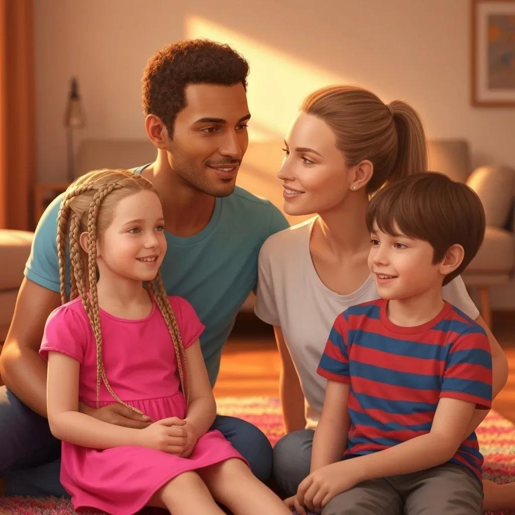 Diverse family members standing together in support during an intervention, illustrating the impact of family involvement on intervention success